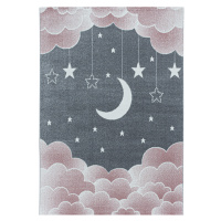 Ayyildiz koberce Dětský kusový koberec Funny 2101 pink - 160x230 cm