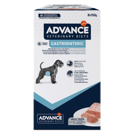 Advance Veterinary Diets Dog Gastroenteric - 8 x 150 g Affinity Advance Veterinary Diets