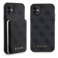 Guess set pro iPhone 11, pouzdro Powerbanka 5000mAh MagSafe černá