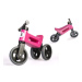 Teddies Odrážedlo FUNNY WHEELS Rider Sport 2v1 růžové v krabici