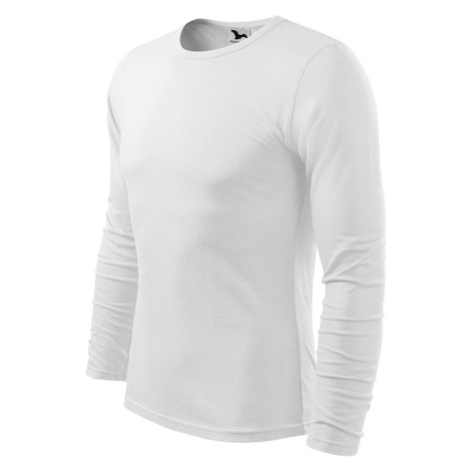 Pánské tričko s dlouhým rukávem Malfini Fit-T Long Sleeve bílá