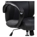 Dkton Designová kancelářská židle Navy šedá-černá