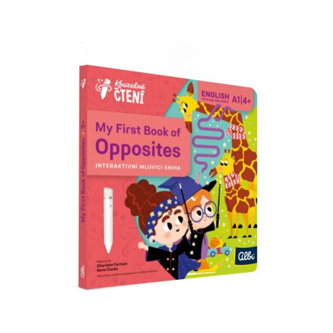 Kouzelné čtení My First English with Ema and Albert – Opposites Albi