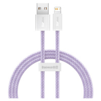 Kabel USB-Lightning Baseus Dynamic, 2,4 A, 1 m (fialový)