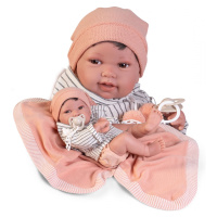 Antonio Juan 50413 PIPO - realistická panenka miminko s celovinylovým tělem - 42 cm