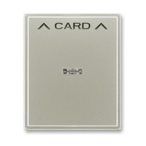 ABB Time, Time Arbo kryt kartového spínače starostříbrná 3559E-A00700 32 s průzorem