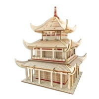 Woodcraft Dřevěné 3D puzzle Yueyang Tower