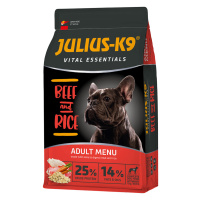 JULIUS-K9 High Premium Vital Essentials s hovězím - Výhodné balení: 2 x 12 kg