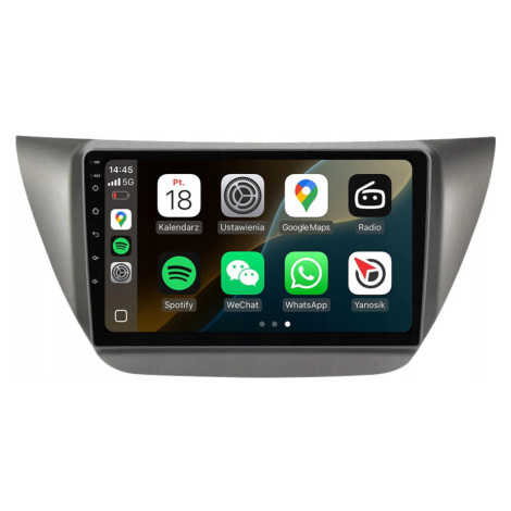 Mitsubishi Lancer Nejnovější Android Carplay Rádio Navigace