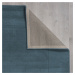 Flair Rugs koberce Kusový ručně tkaný koberec Tuscany Textured Wool Border Blue - 200x290 cm