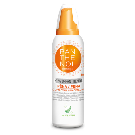 Panthenol Omega Chladivá pěna s Aloe vera 9% 200 ml