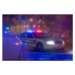 Umělecká fotografie US police car at night., TheaDesign, (40 x 26.7 cm)