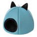 Reedog Kitty Head Blue Iglu pro kočky - S