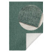 NORTHRUGS - Hanse Home koberce Kusový koberec Twin-Wendeteppiche 103095 green cream – na ven i n