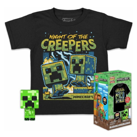 Funko Pocket POP! & Tee: Minecraft- Creeper S (dětské)