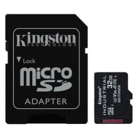 Kingston MicroSDHC 32GB Industrial + SD adaptér