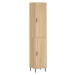 vidaXL Skříň highboard dub sonoma 34,5 x 34 x 180 cm kompozitní dřevo