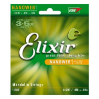 Elixir 11500 NANOWEB Mandolin 80/20 Bronze .010-.034