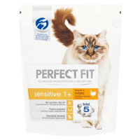 Perfect Fit Sensitive 1+ krmivo pro kočky s krůtím masem 750 g