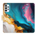 iSaprio Flip pouzdro Colourful Marble pro Samsung Galaxy A23 / A23 5G