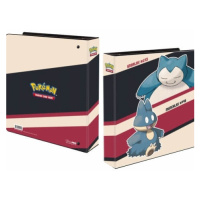 Pokémon: 3 kroužkové sběratelské album - Snorlax and Munchlax