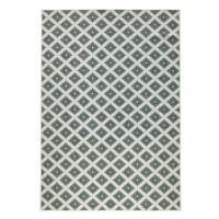 NORTHRUGS - Hanse Home koberce Kusový koberec Twin-Wendeteppiche 103125 grün creme – na ven i na