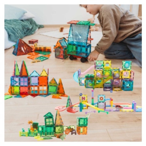 JUMBO pack XXL MagnetiQ 552 ks Magnetické stavebnice IQ models