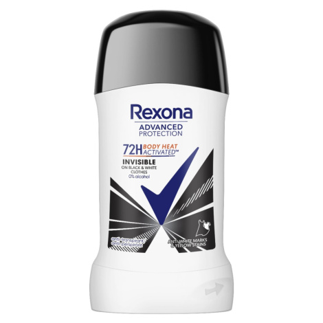 Rexona Invisible Black&White Antiperspirant stick 50 ml