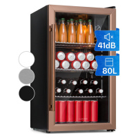 Klarstein Beersafe XXL, lednice, 80 l, 3 police, panoramatická skleněná dvířka