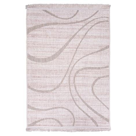 Koberec BENITA 085 zelená-krémová - 200x290 cm