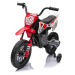 Mamido Dětská elektrická motorka Cross Pantone 361C červená