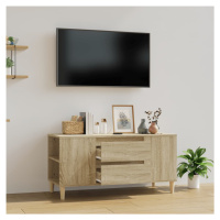 vidaXL TV skříňka dub sonoma 102x44,5x50 cm kompozitní dřevo