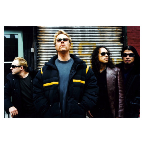 Plakát, Obraz - Photo of METALLICA and Lars ULRICH, 40 × 26.7 cm