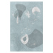 Ilustrace Mid-Century Vintage No. 5 | silver-turquoise, Melanie Viola, (26.7 x 40 cm)