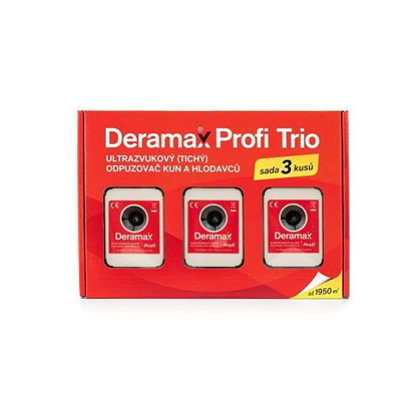 Deramax-Profi-Trio Sada 3ks plašičů Deramax-Profi a příslušenství