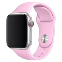 FIXED Silicone Strap set silikonových řemínků Apple Watch 38/40/41mm světle růžový