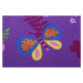 Vopi koberce Dětský kusový koberec Motýlek 5291 fialový - 80x120 cm