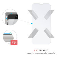 Ochranné tvrzené sklo FIXED pro Apple iPhone 15, čirá