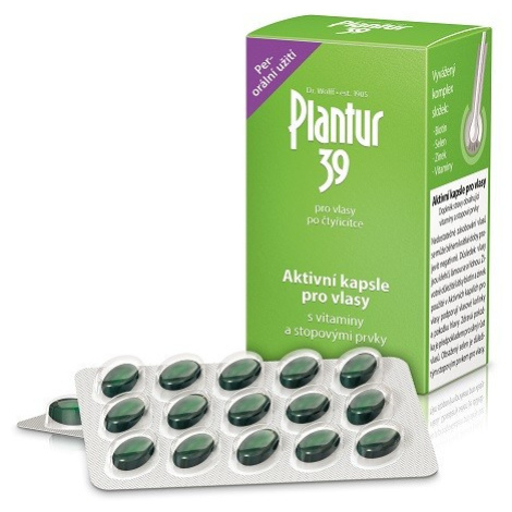 Plantur39 Aktivní kapsle pro vlasy cps.60 Plantur 39