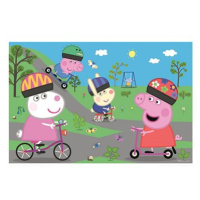 Trefl Puzzle Prasátko Peppa: Aktivní den MAXI 24 dílků