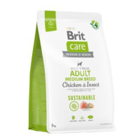 Brit Care Dog Sustainable Adult Medium Breed 3kg