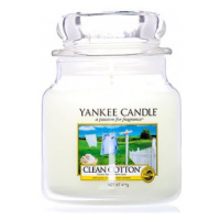 YANKEE CANDLE Classic střední Clean Cotton 411 g