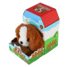 Teddies Pes Max 15 x12 cm na baterie se zvukem s pohybem