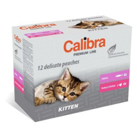 Calibra Cat Premium Kapsičky pro koťata multipack 12 × 100 g