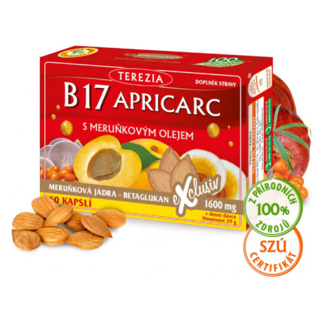 TEREZIA B17 APRICARC s meruňkovým olejem 60 kapslí TEREZIA COMPANY