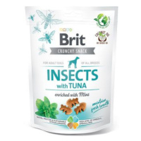 Brit Care Dog Insects with Tuna & Mint funkční pamlsky 200g