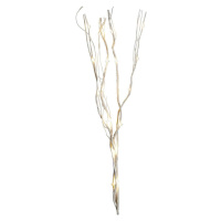 Bílá světelná dekorace ø 8 cm Willow – Star Trading