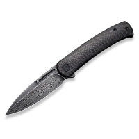 Civivi Cetos C21025B-DS1 Carbon Fiber Damascus Black