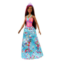 Mattel barbie kouzelná princezna dreamtopia černoška, gjk15