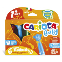 Carioca Baby Teddy fixy 6ks od 1 roku Carioca